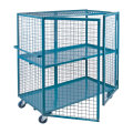 Warehouse Industrial Stackable Wire Mesh Trolley